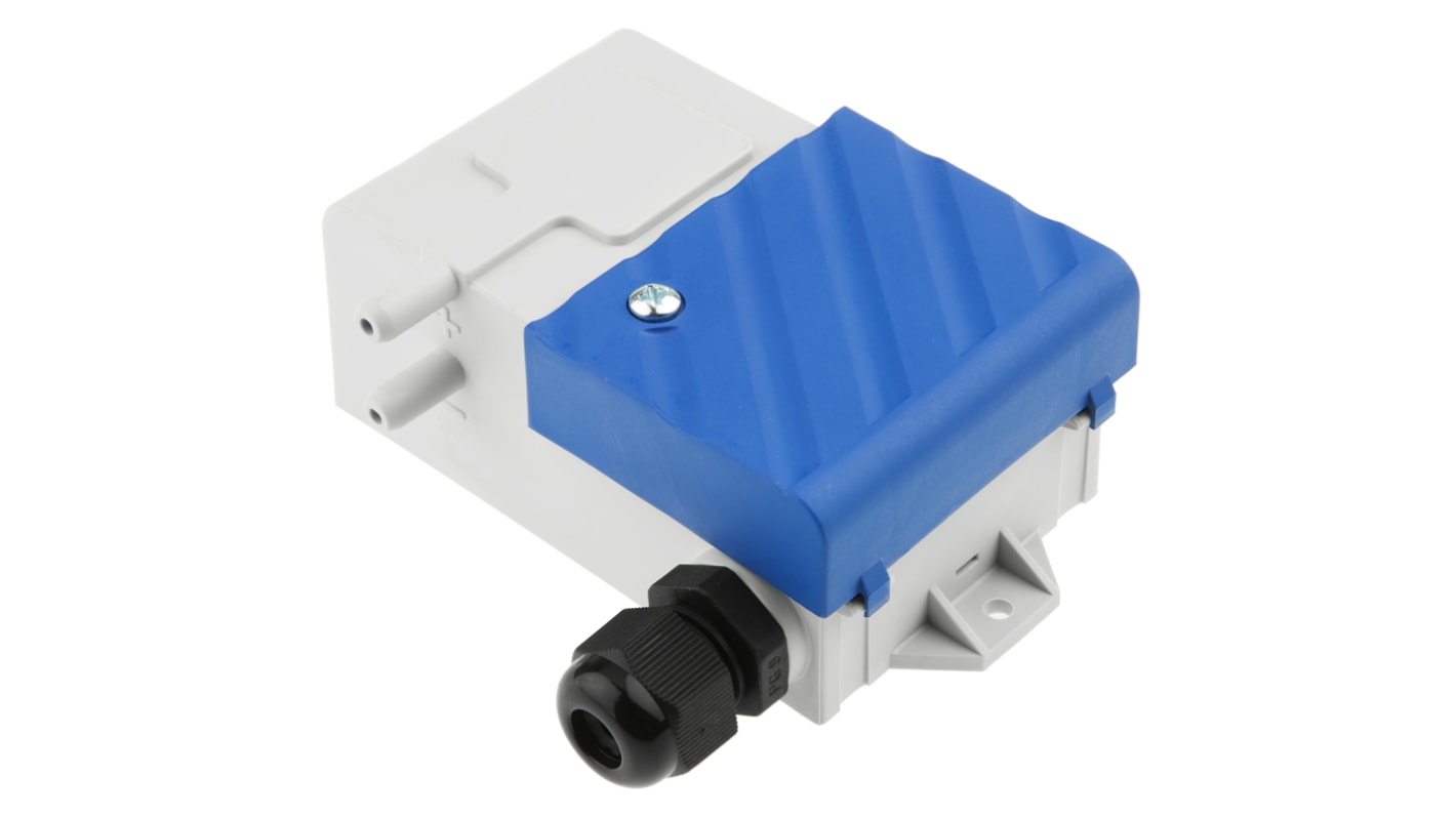 Sensor de presión diferencial Gems Sensors, -50Pa → 50Pa, 24 Vdc, salida analógica, para Aire, gas no conductor
