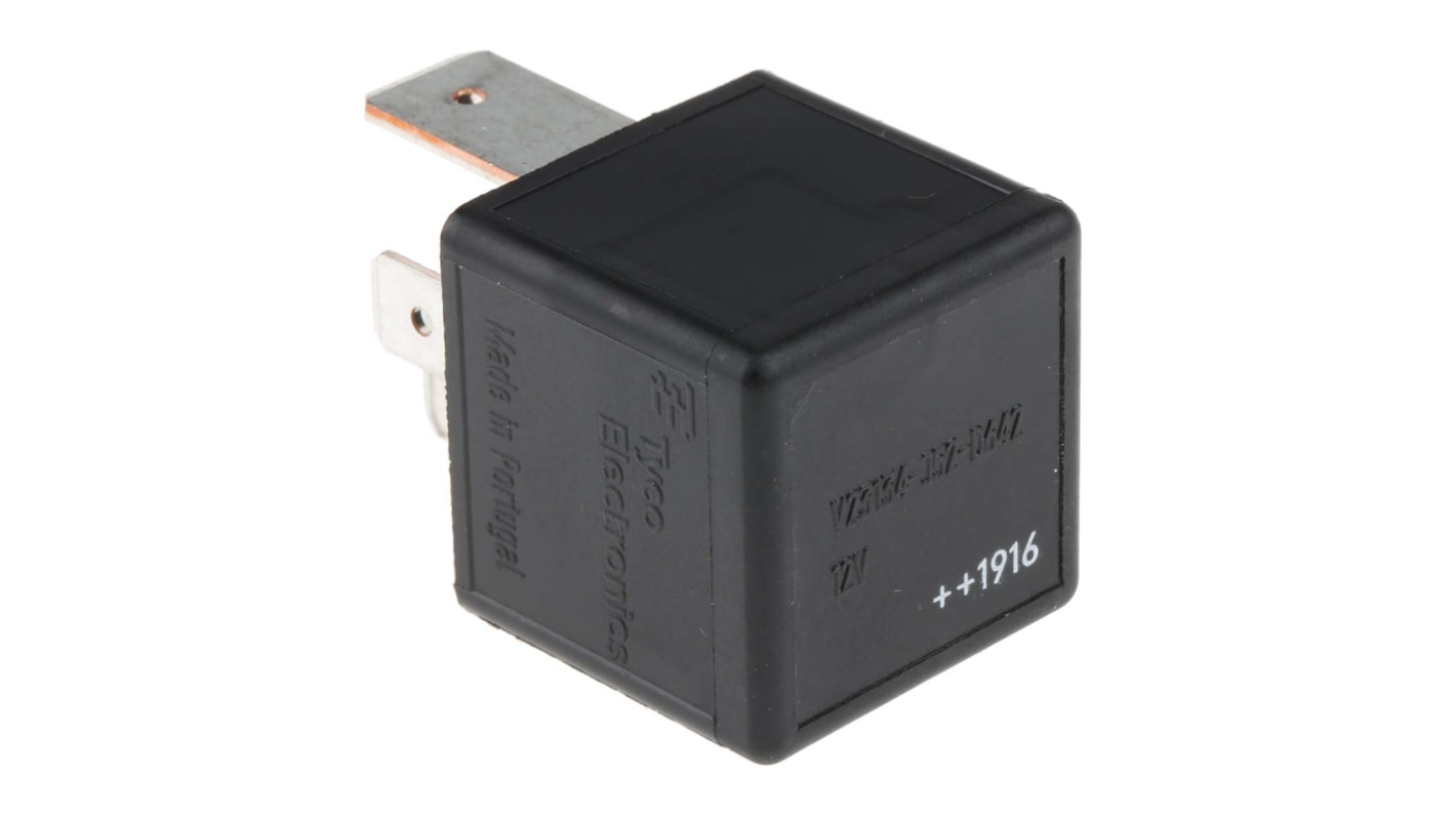 TE Connectivity Panel Mount Automotive Relay, 12V dc Coil Voltage, 50A Switching Current, SPST