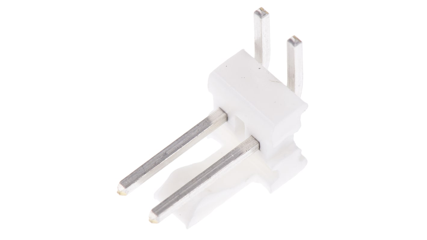 Złącze szpilkowe 2-pinowe raster: 2.54mm -rzędowe TE Connectivity Przewlekany 5.0A 250.0 V.