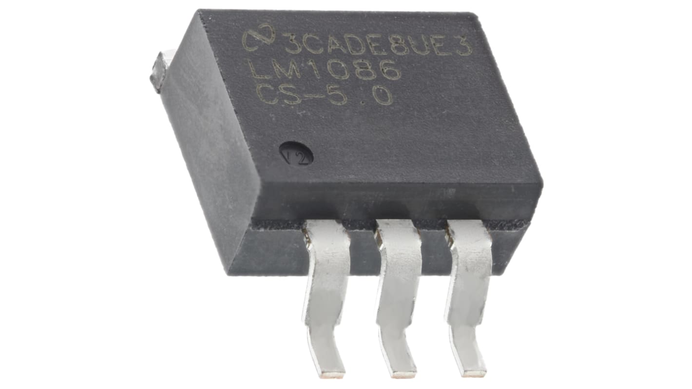 Regolatore LDO, 5 V, D2PAK (TO-263), 1.5A, Fissa, 3 Pin, Positivo
