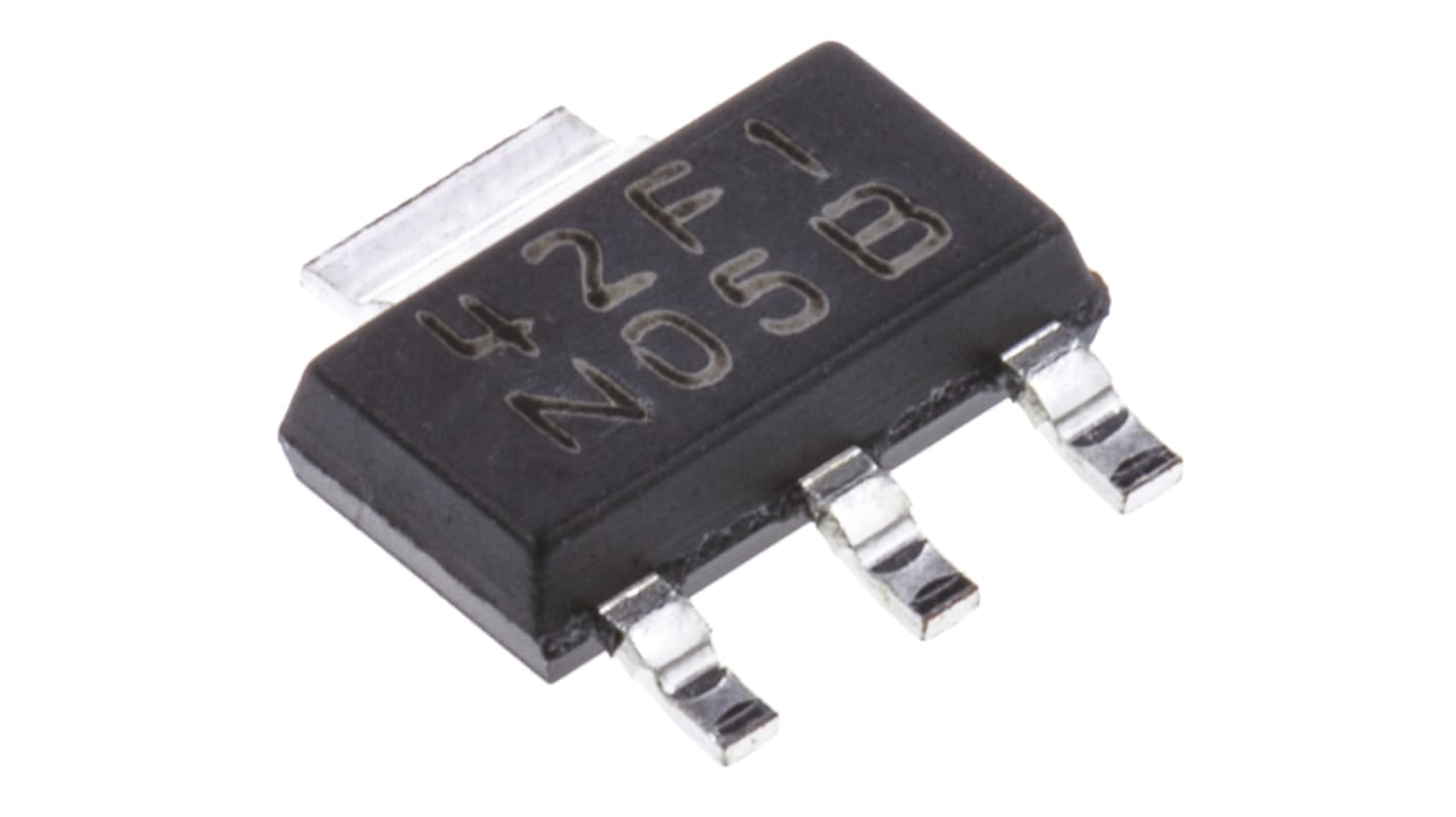 Regolatore LDO, 3,3 V, SOT-223, 800mA, Fissa, ±1%, 3+Tab Pin, Positivo