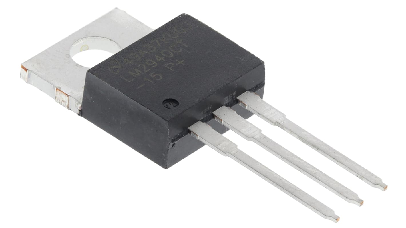 Texas Instruments LDO稳压芯片, 15 V输出, 1A最大输出, 单路输出, TO-220, 通孔, 3针