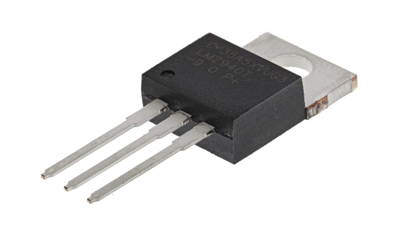 Texas Instruments LDO稳压芯片, 9 V输出, 1A最大输出, 单路输出, TO-220, 3针, 通孔安装, -40 °C→+125 °C