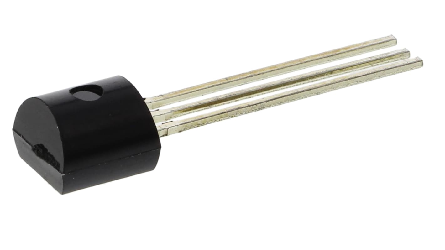 Texas Instruments Temperature Sensor, Voltage Output, Through Hole Mount, Analogue, ±3°C, 3 Pins