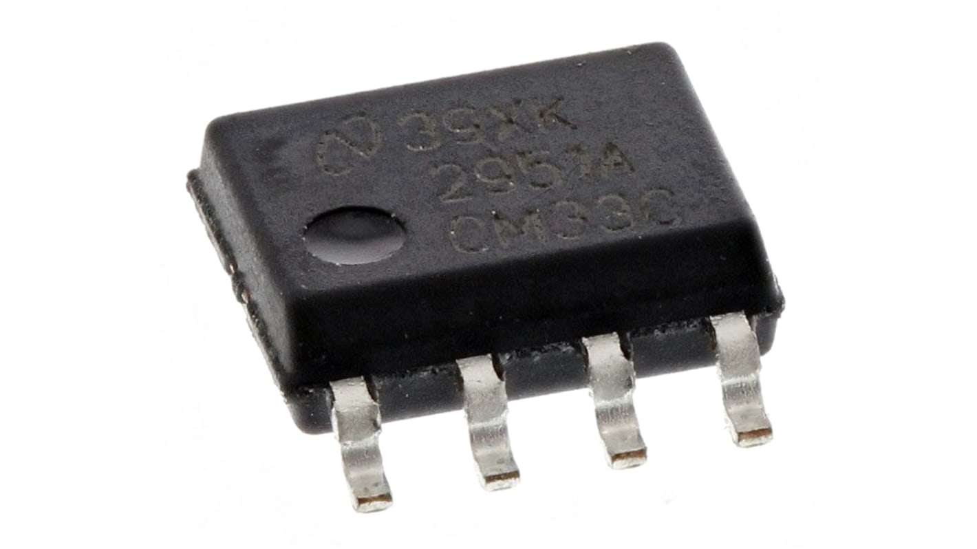 Régulateur de tension, LP2951ACM-3.3/NOPB, 100mA, SOIC 8 broches.