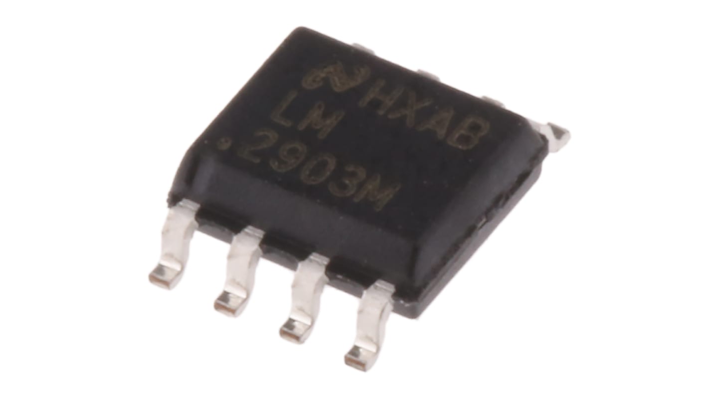 LM2903M/NOPB Texas Instruments, Dual Comparator, Open Collector O/P, 1.5μs 3 → 28 V 8-Pin SOIC