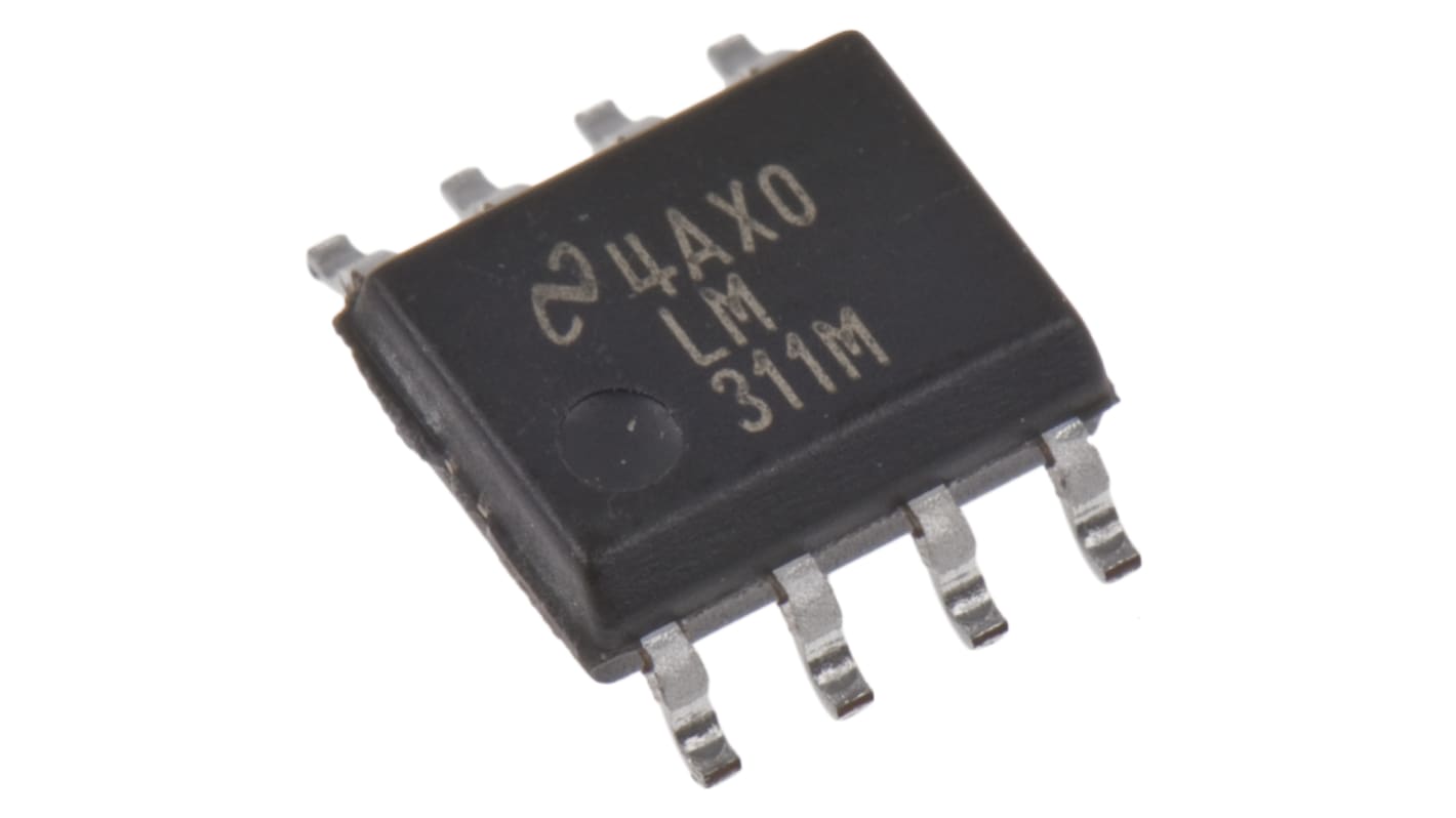 LM311M/NOPB Texas Instruments, Comparator, Open Collector O/P, 0.2μs 9 to 28 V 8-Pin SOIC