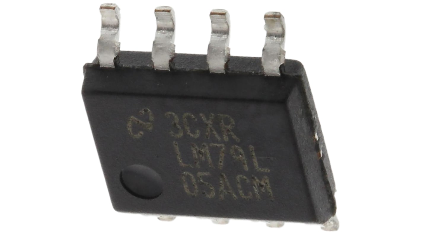 Regolatore di tensione LM79L05ACM/NOPB, 100mA, 8-Pin, SOIC