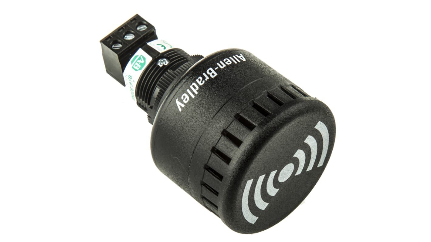 Sirena Allen Bradley, 240 V c.a., 100dB a 1 m, montaggio a pannello