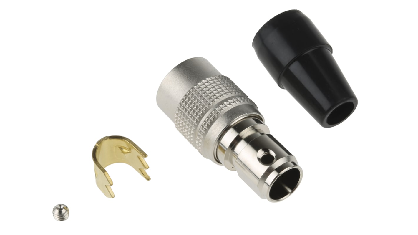 Hirose Circular Connector, 6 Contacts, Cable Mount, Miniature Connector, Socket, Female, HR10 Series