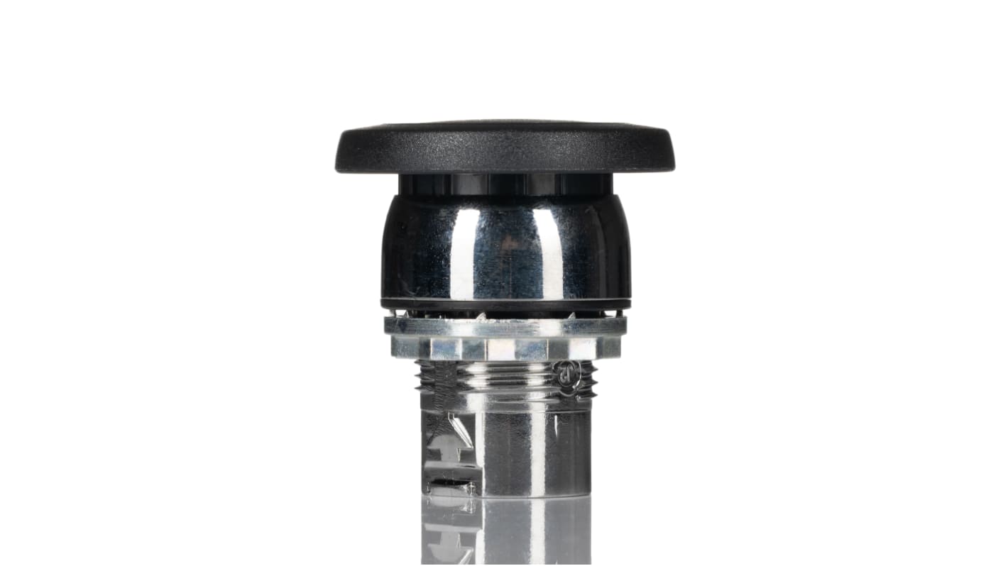 Allen Bradley 800F Series Black Momentary Push Button Head, 22mm Cutout, IP65