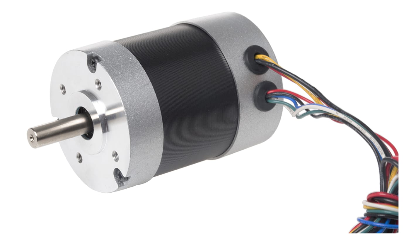 RS PRO Brushless DC Motor, 36 V dc, 0.68 Nm, 4000 rpm, 8mm Shaft Diameter