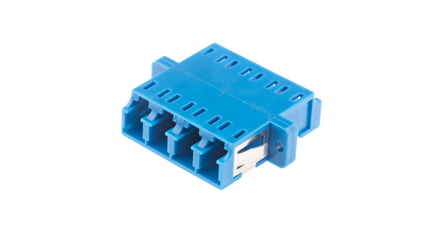 RS PRO LC to LC Single Mode Fibre Optic Adapter