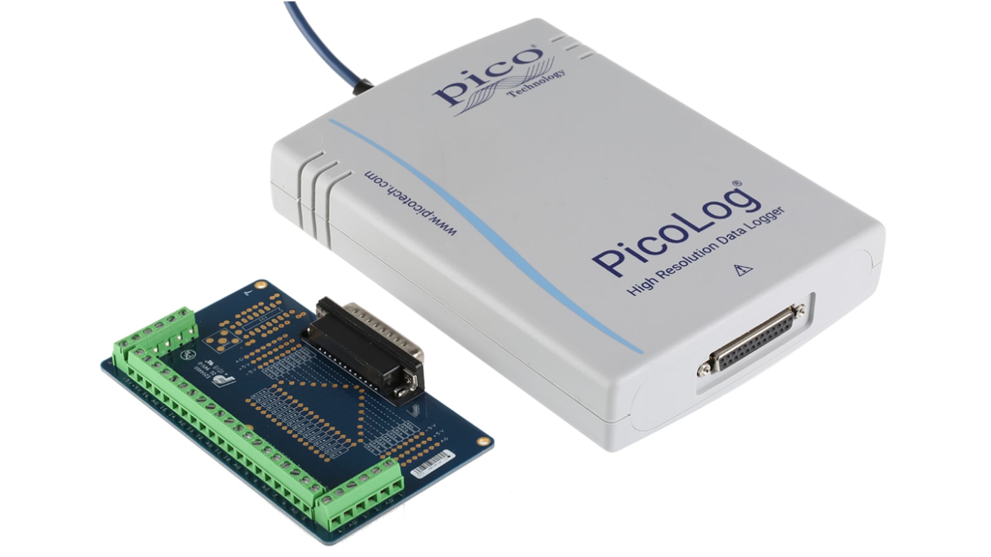 Pico Technology ADC-24 & TERM Voltage Data Logger, USB 1.1, USB 2.0