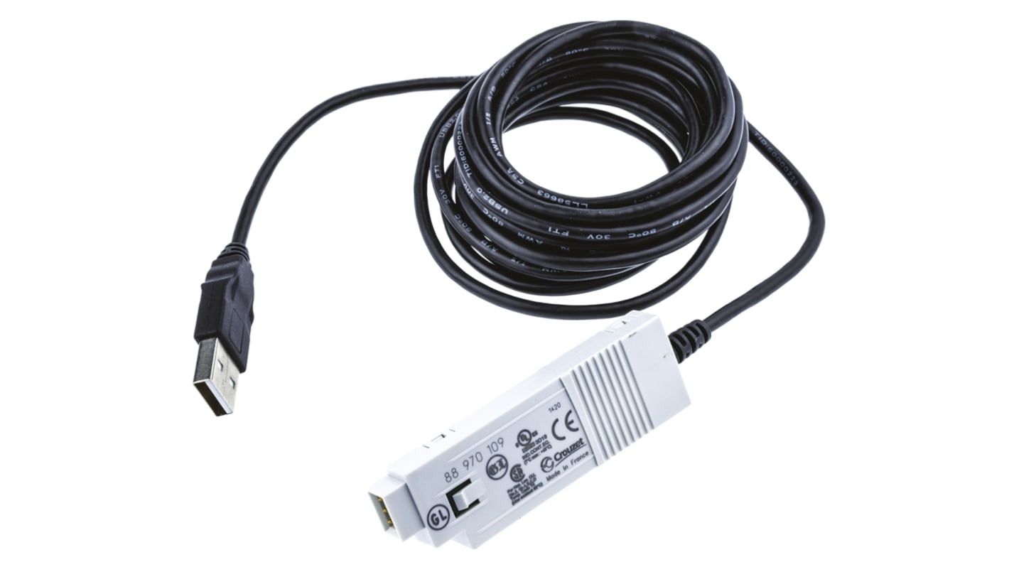 Cable de PLC Crouzet, para usar con Millenium III Series