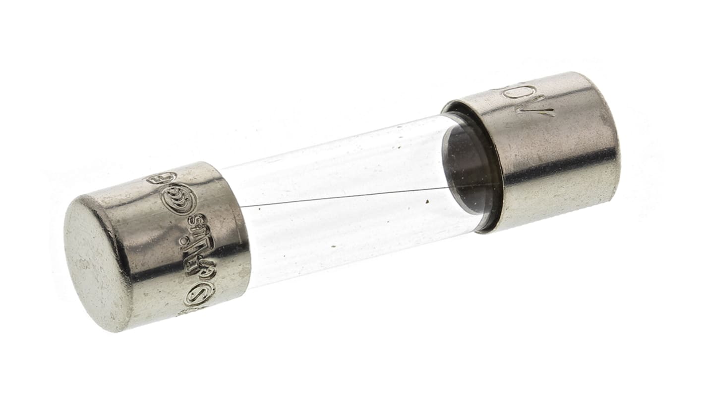 Eaton 160mA F Glass Cartridge Fuse, 5 x 20mm