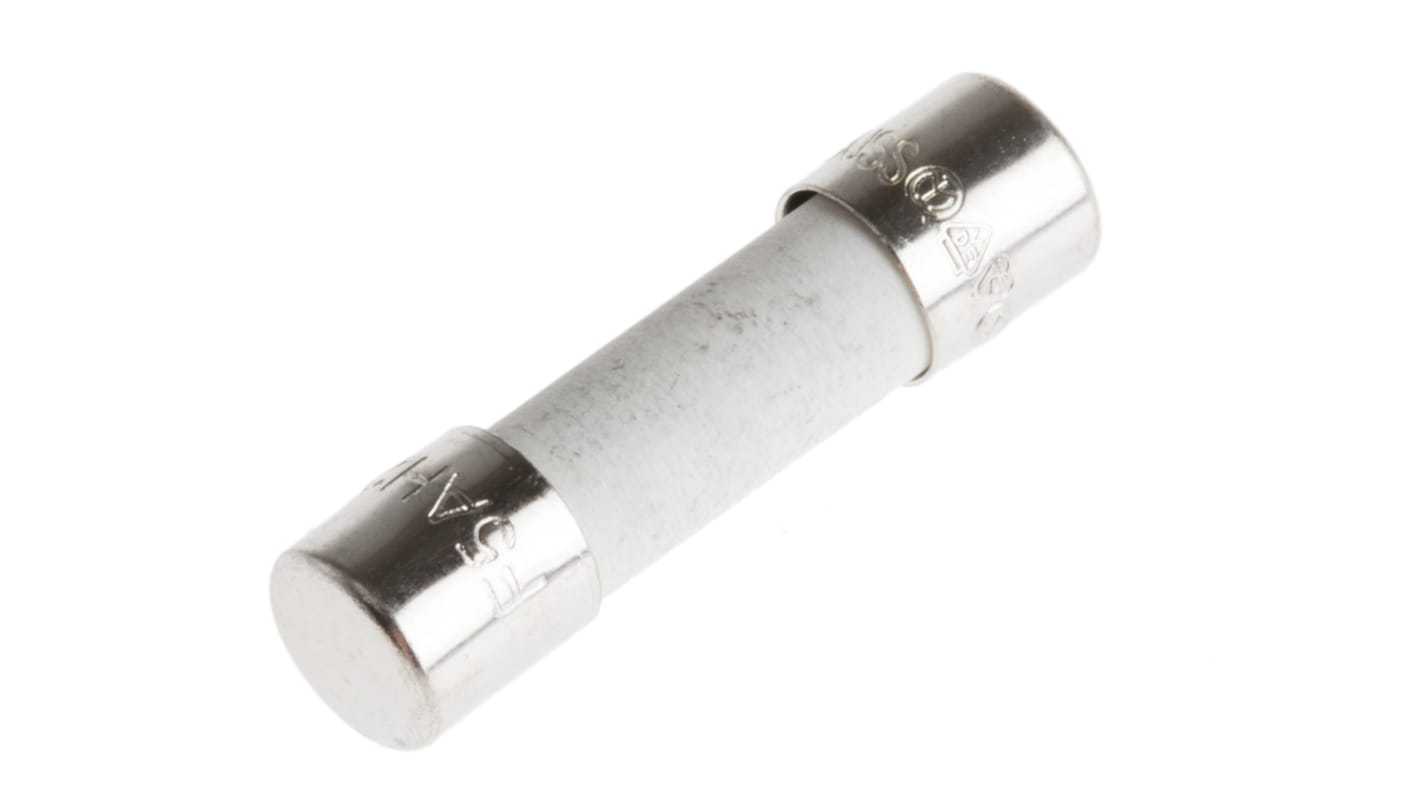 Eaton 5A F Ceramic Cartridge Fuse, 5 x 20mm