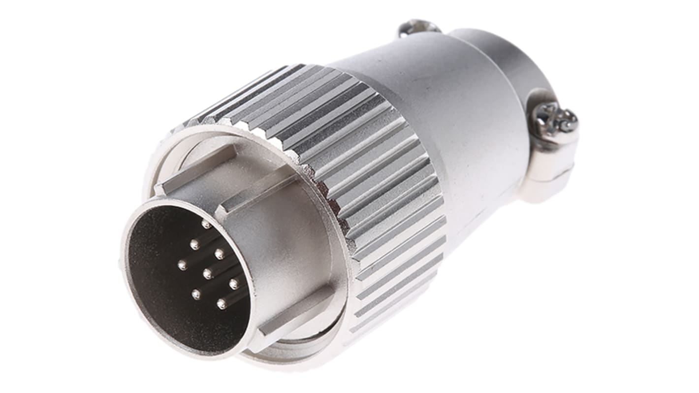MPN: JR16PK-10P(71) | ヒロセ電機 オス 丸型コネクタ, 10極 MPN: JR16PK-10P(71) | ヒロセ電機 オス 丸型コネクタ, 10極