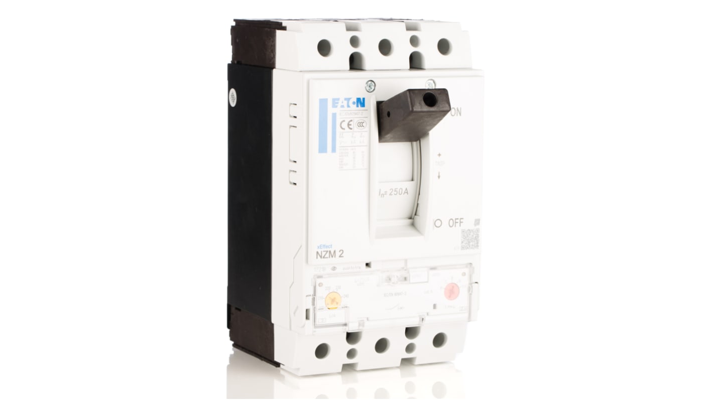 Eaton, xEnergy MCCB 1P 250A, Breaking Capacity 50 kA, Fixed Mount