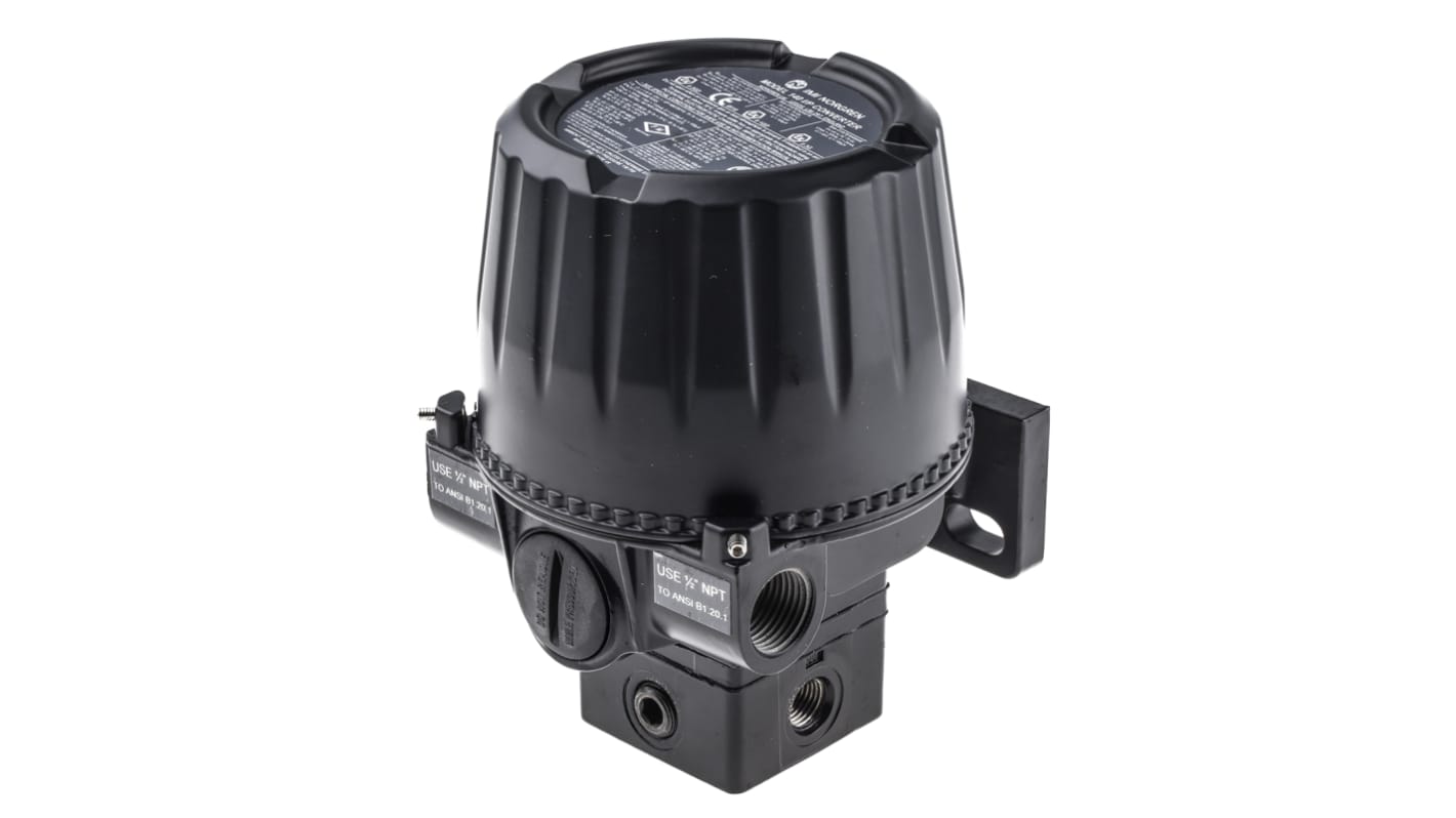 Watson Smith 电流压力转换器, 140系列, <2.5NL/min流量, 4-20mA输入, NPT 1/4 母螺纹连接