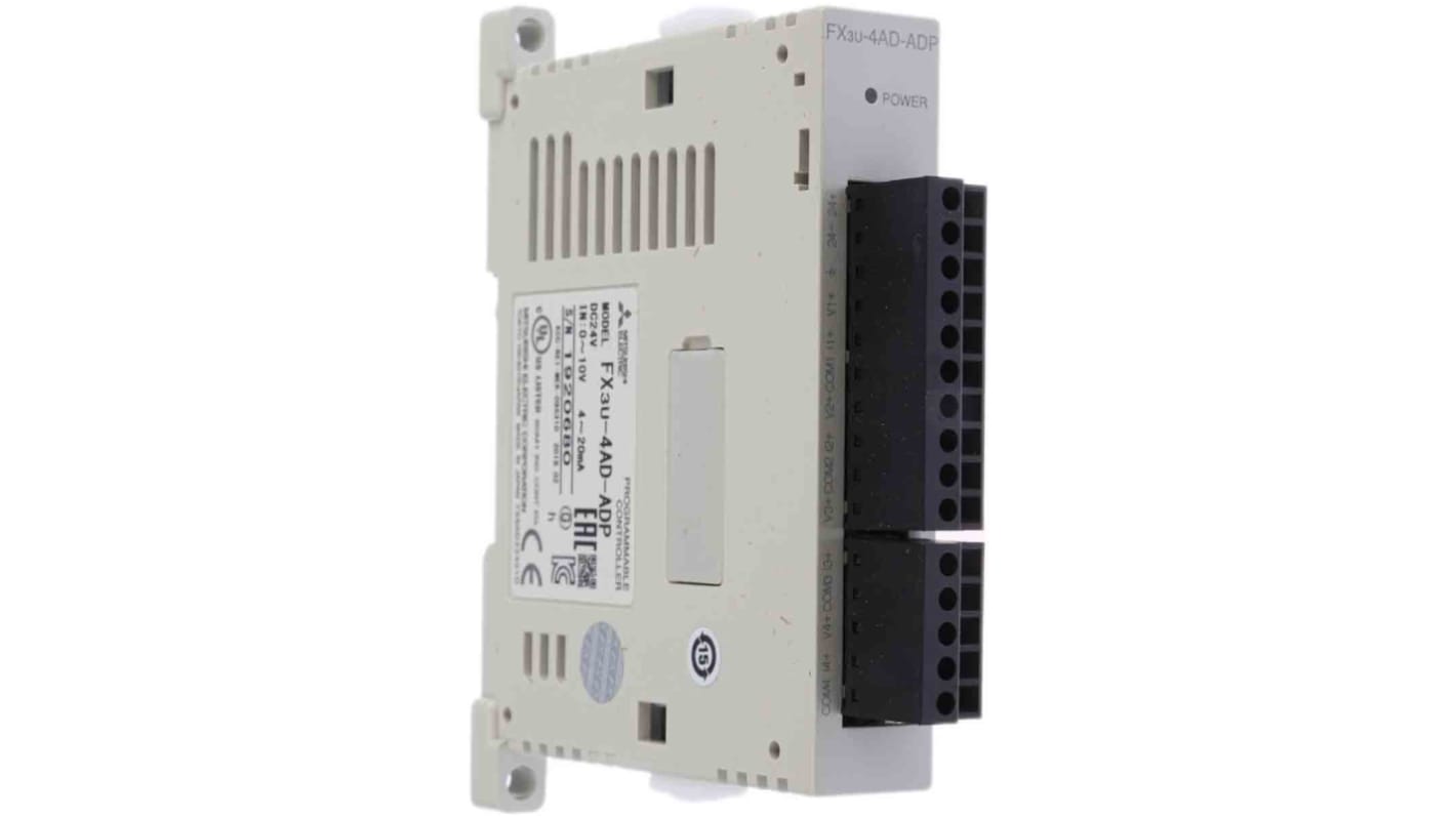 三菱電機 PLC I/Oモジュール FX3U-4AD-ADP PLC I/Oモジュール 三菱電機 PLC I/Oモジュール FX3U-4AD-ADP PLC I/Oモジュール