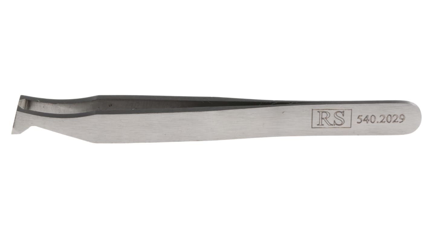 RS PRO 115 mm, Carbon Steel, Tweezers