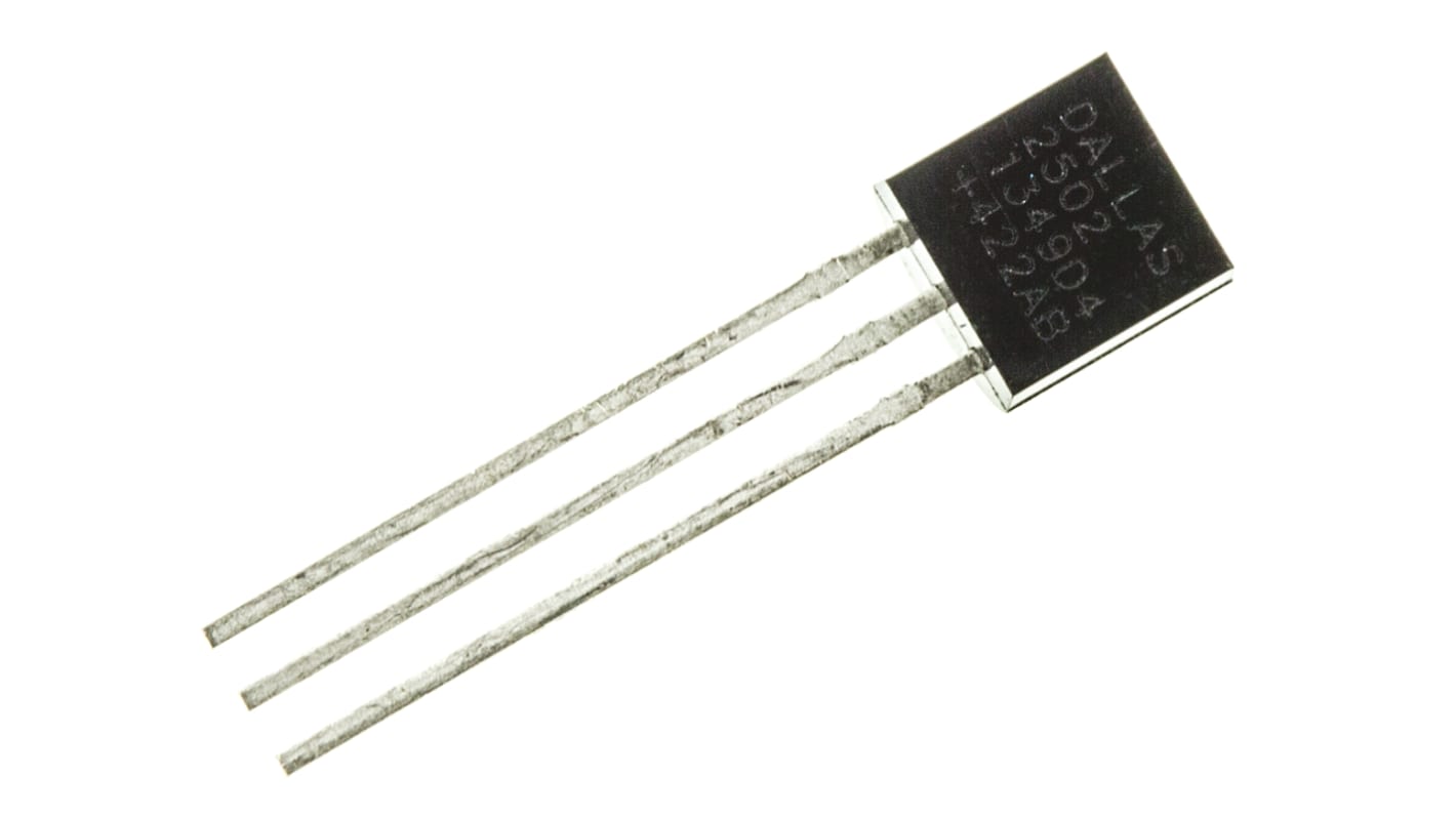 Maxim Integrated 1kbit EPROM 3-Pin TO-92, DS2502+