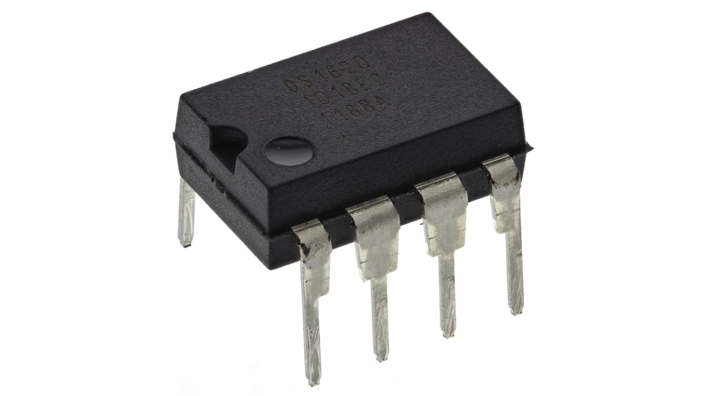 Maxim Integrated Temperature Sensor Switch, Digital Output, Through Hole Mount, SPI, ±2°C, 8 Pins