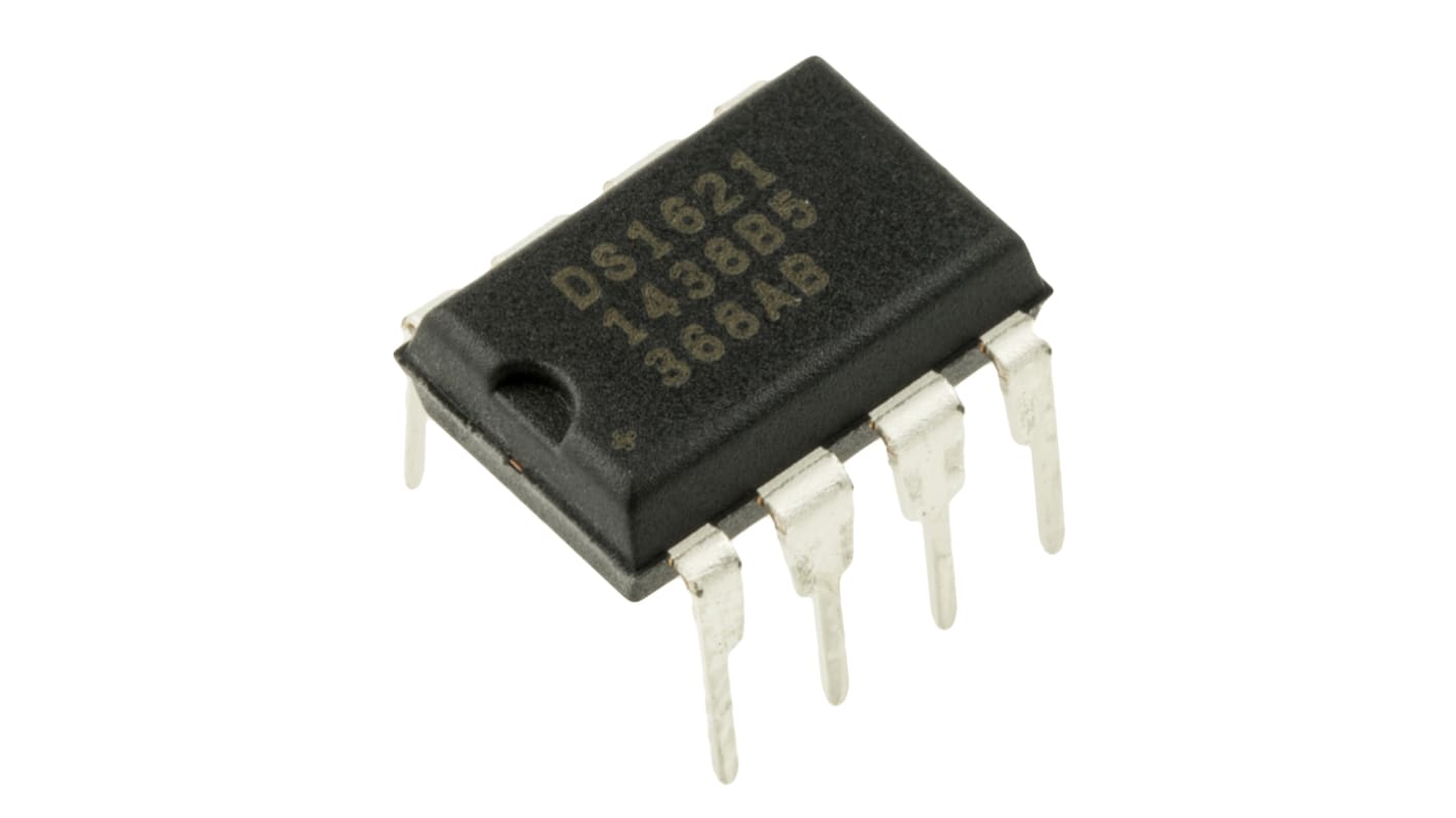 Maxim Integrated Temperature Sensor Switch, Digital Output, Through Hole Mount, Serial-2 Wire, ±2°C, 8 Pins