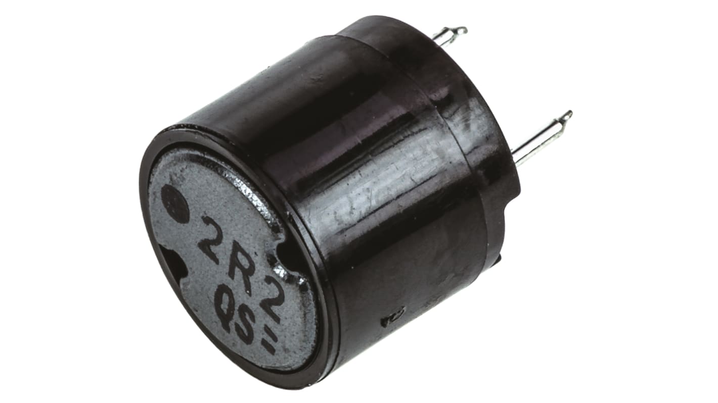 Panasonic 2.2 μH ±20% Ferrite Leaded Inductor, 3.5A Idc, 12mΩ Rdc, ELC09D