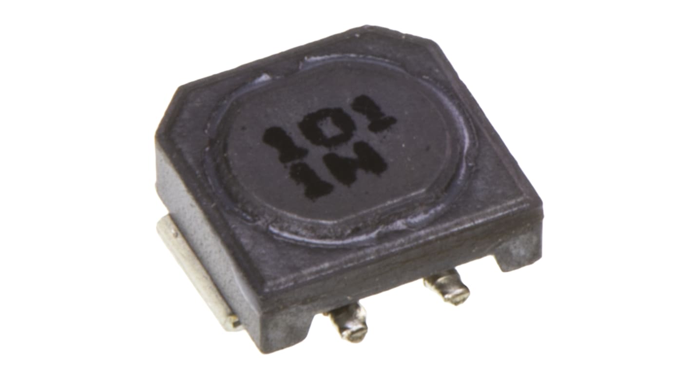 Panasonic, ELL6R Wire-wound SMD Inductor with a Metal Composite Core, 100 μH ±20% Wire-Wound 300mA Idc