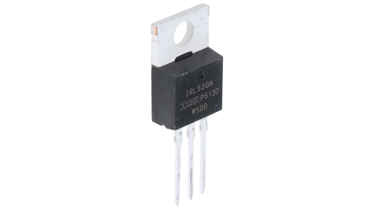 MOSFET Infineon canal N, TO-220AB 10 A 100 V, 3 broches