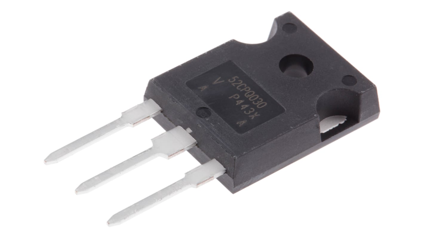 Vishay 30V 50A, Dual Schottky Diode, 3-Pin TO-247AC VS-52CPQ030PBF