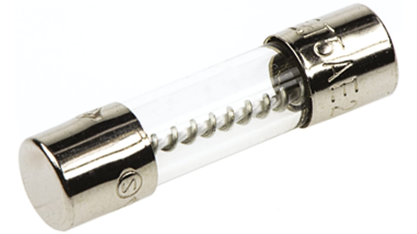 Littelfuse 5A T Glass Cartridge Fuse, 5 x 20mm