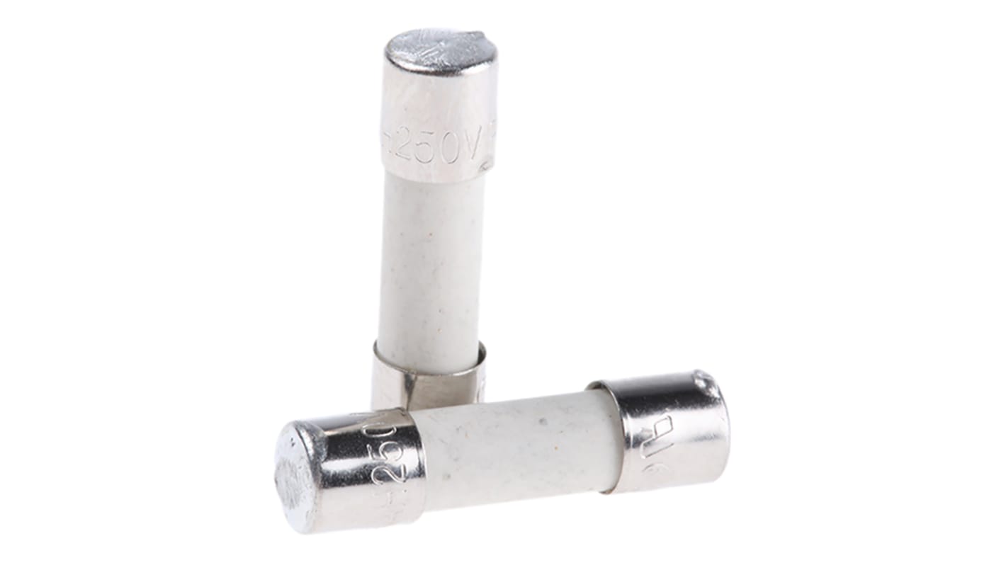 Littelfuse 630mA Finsikring, Reaktionshastighed: T, 250V ac, 5 x 20mm