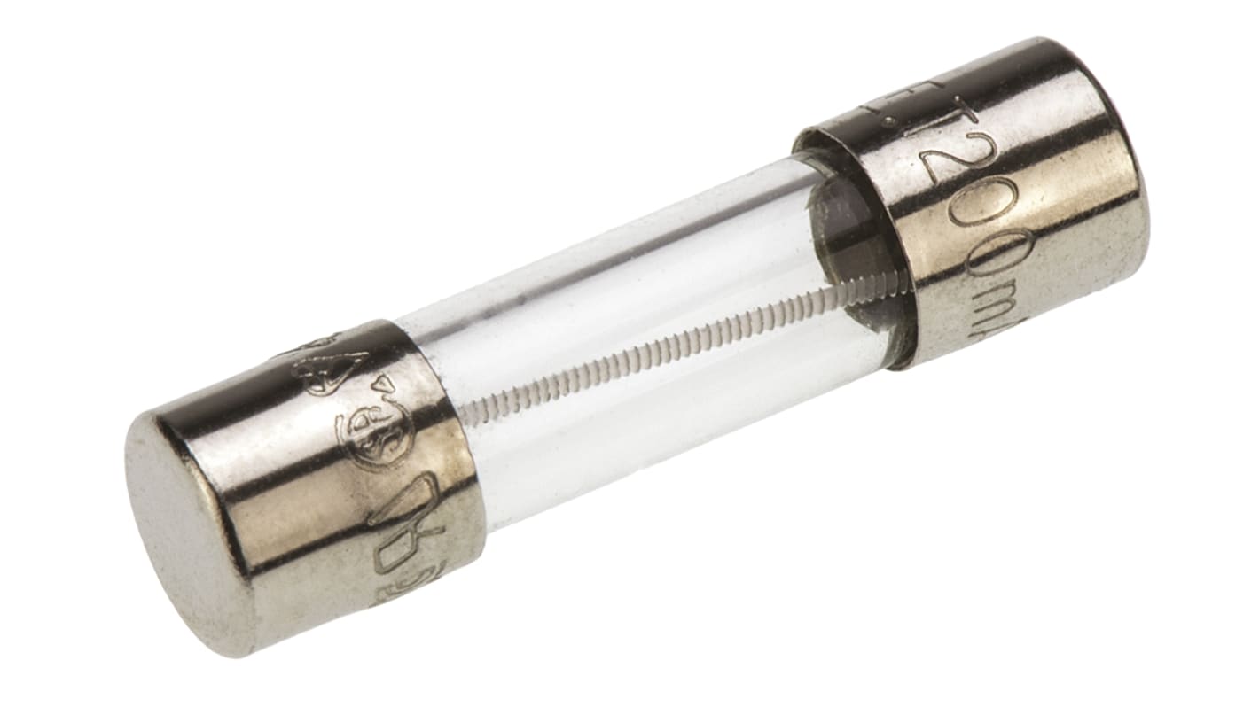リテルヒューズ 管ヒューズ 200mA 5 x 20mm 250V ac (タイムラグ