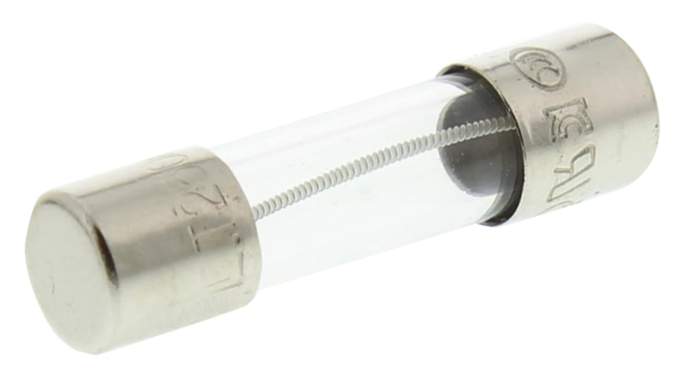 Littelfuse 250mA Finsikring, Reaktionshastighed: T, 250V ac, 5 x 20mm