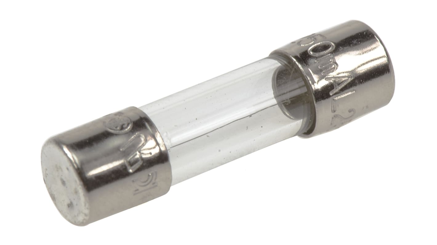 Littelfuse 250mA F Glass Cartridge Fuse, 5 x 20mm