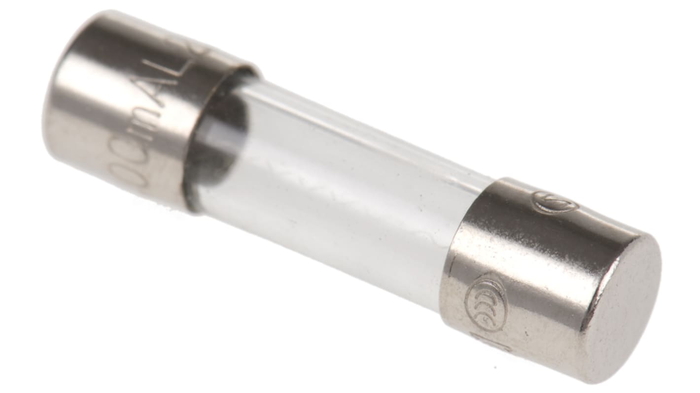 Littelfuse 400mA F Glass Cartridge Fuse, 5 x 20mm