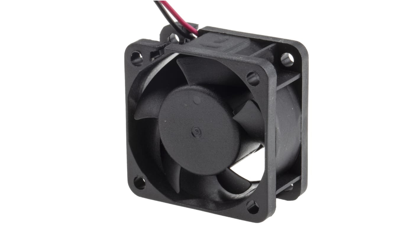 RS PRO axiális ventilátor, 12 V DC, 40 x 40 x 20mm, 15.3m³/h, 7800rpm