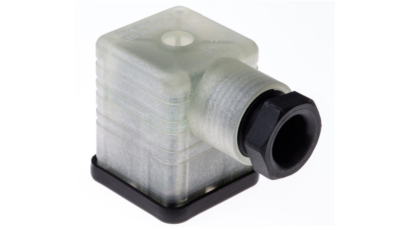 Connettore per valvole a solenoide Hirschmann DIN 43650 A, Femmina, 2P+E, 24 V