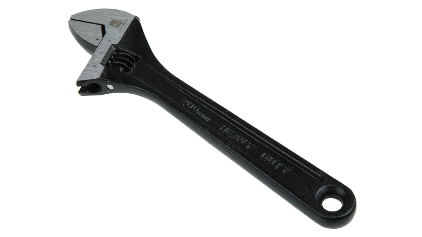 Chiave inglese RS PRO in Acciaio al cromo vanadio, apertura da 26.8mm, Lungh. 203,2 mm
