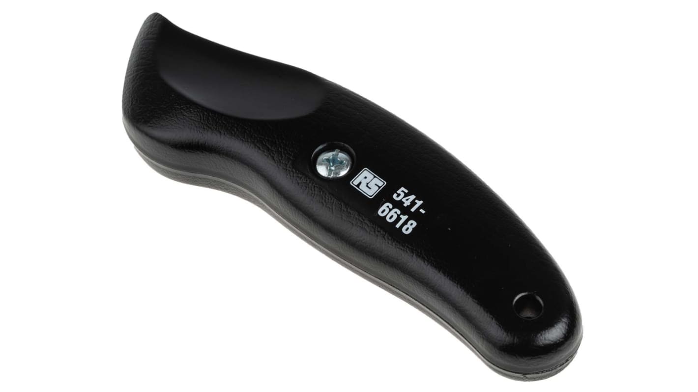 RS PRO Safety Knife with Straight Blade, Retractable