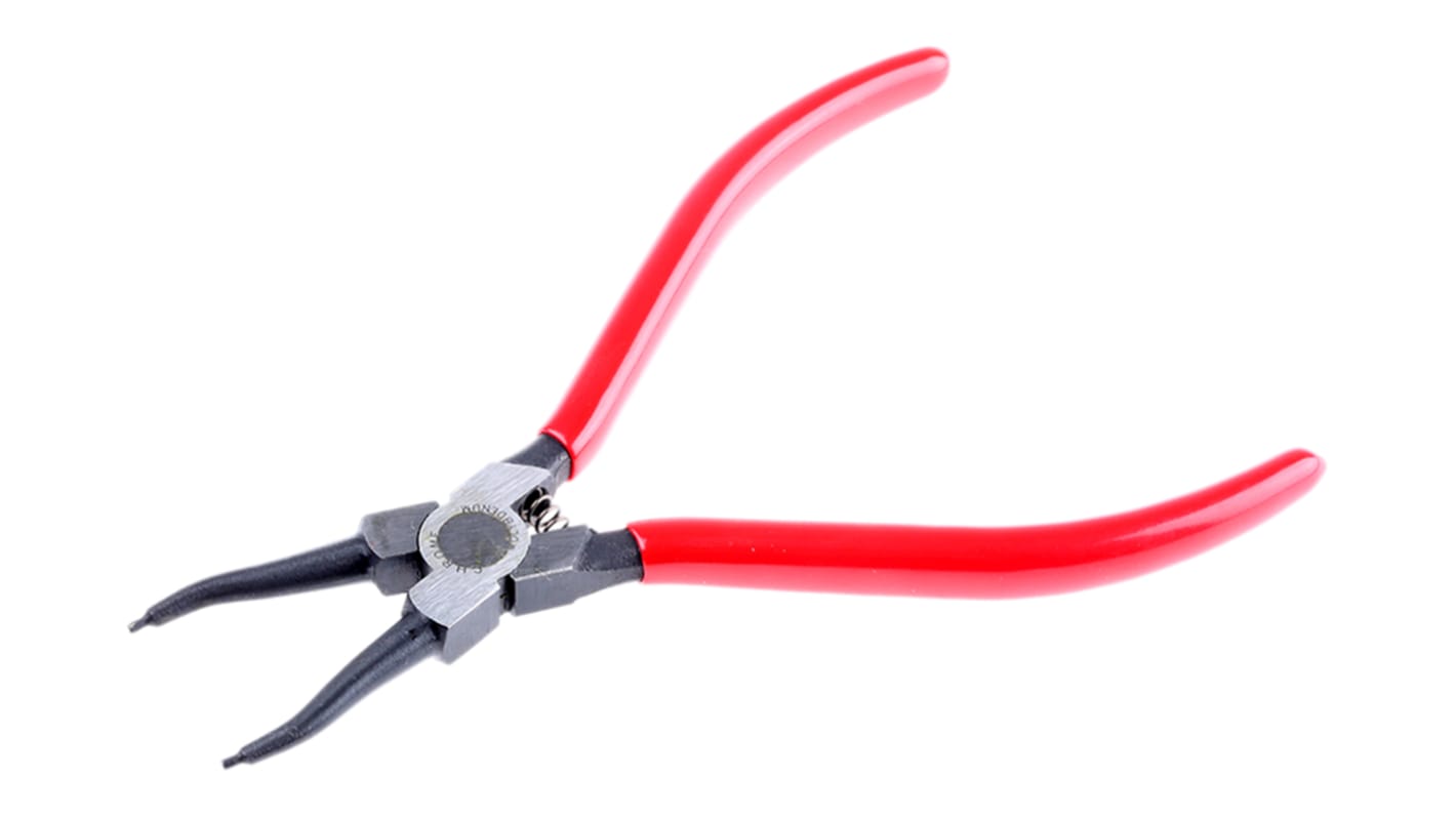 RS PRO Circlip Pliers, 175 mm Overall, Straight Tip