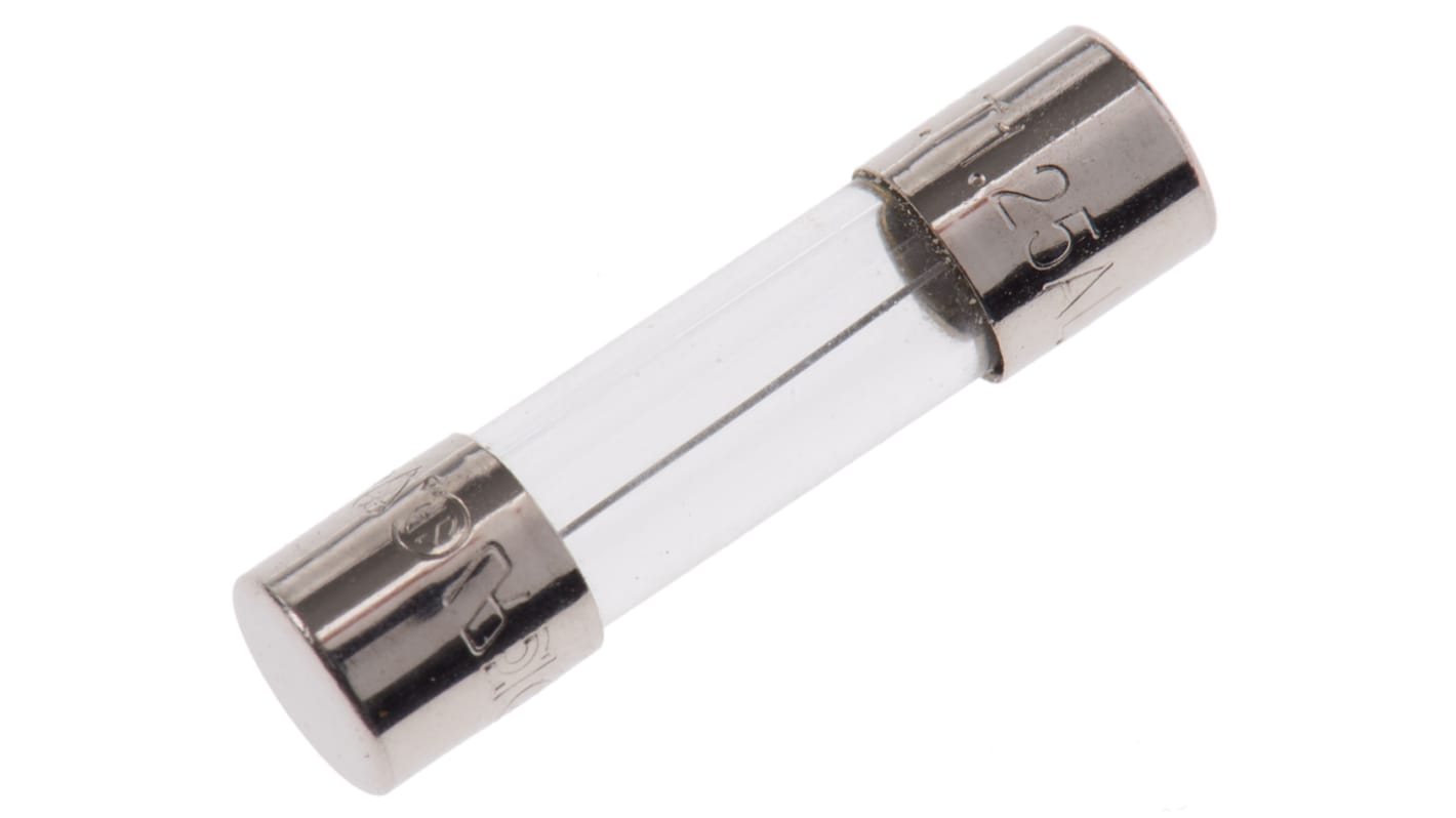 Littelfuse 1.25A T Glass Cartridge Fuse, 5 x 20mm
