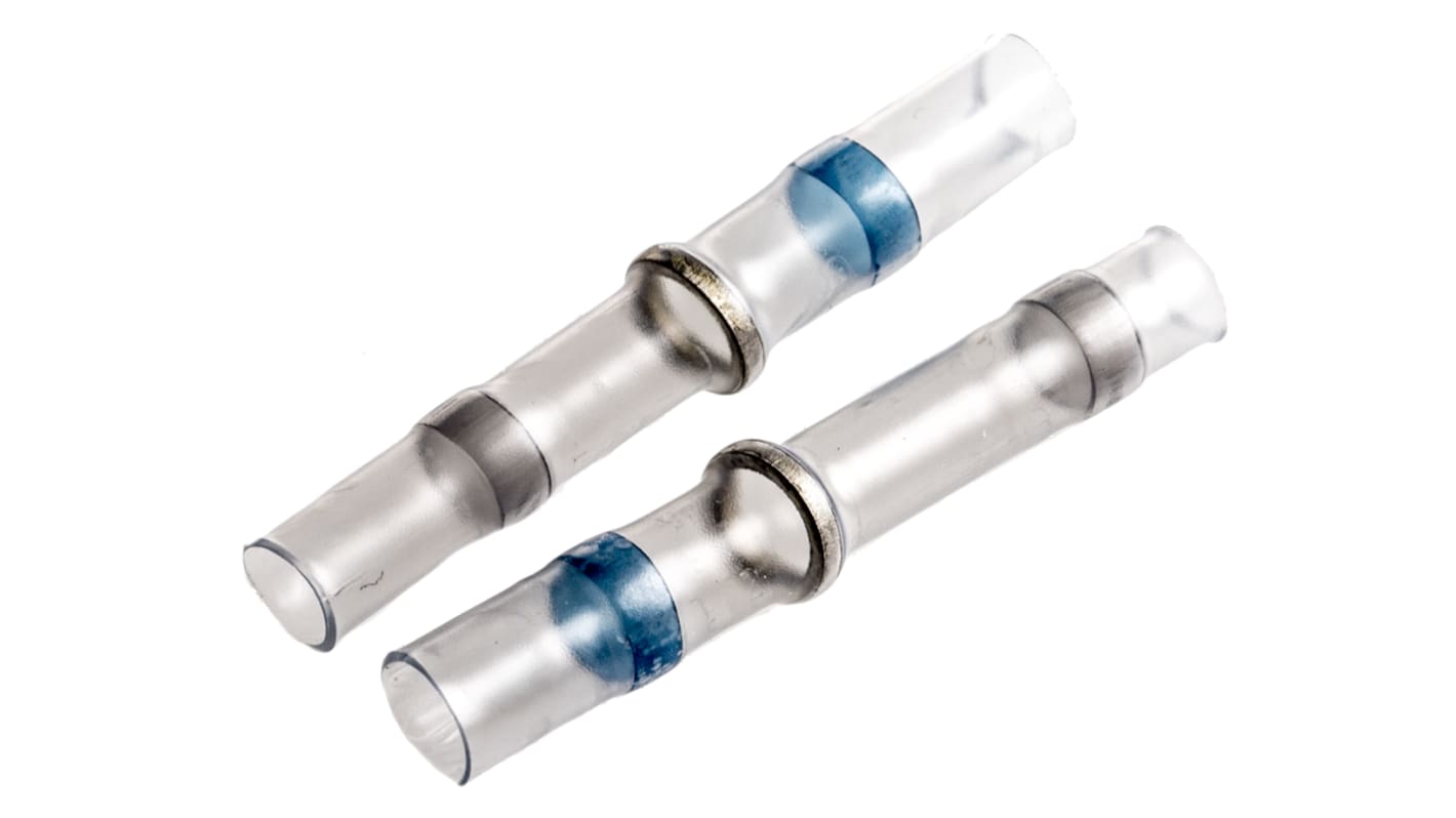 Łącznik lutowany, dł. 42mm, Ø kabla 1.8 → 4.5mm, kolor: Przezroczysty, materiał: Poliolefina, TE Connectivity