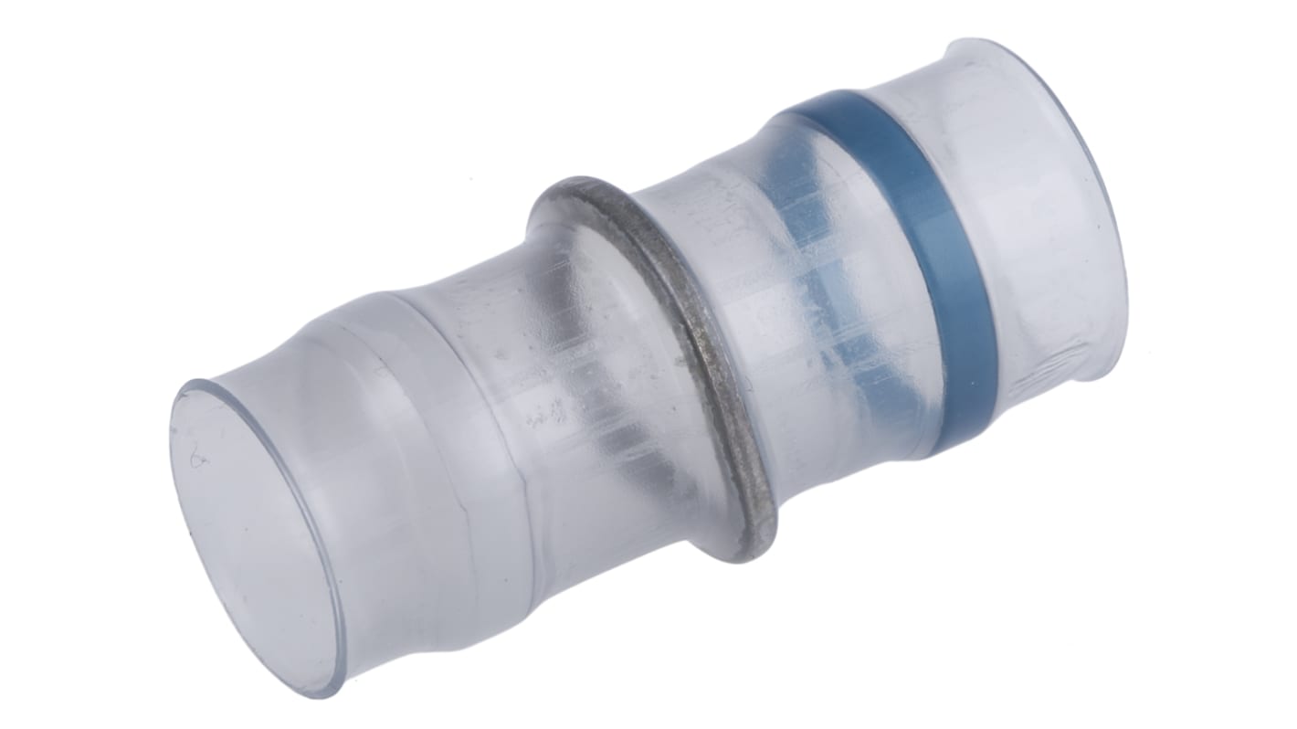 Łącznik lutowany, dł. 42mm, Ø kabla 8.4 → 13mm, kolor: Przezroczysty, materiał: Poliolefina, TE Connectivity