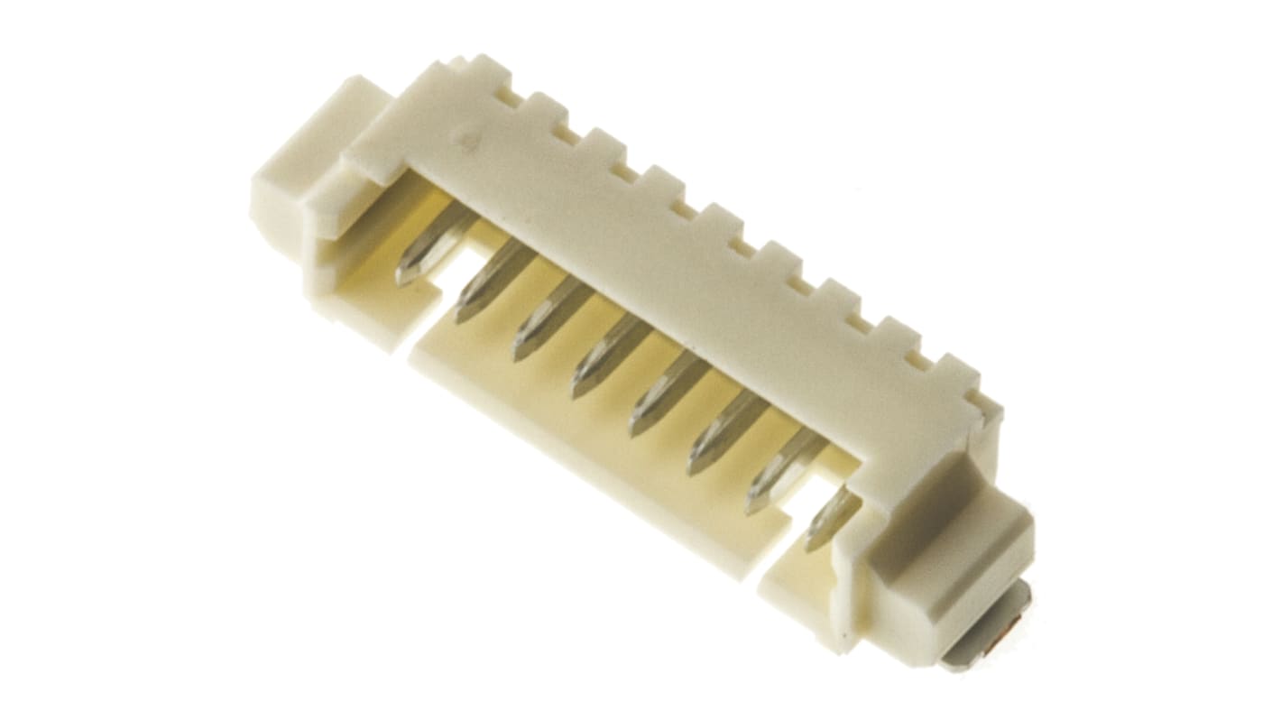 File di contatti PCB Molex, 8 vie, 1 fila, passo 1.25mm