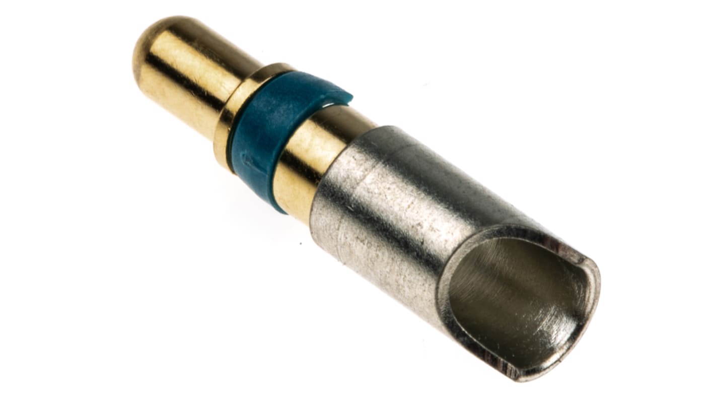 Amphenol Communications Solutions, DW Series, Male Solder D-Sub Connector Power Contact, Gold over Nickel Power, 8 AWG
