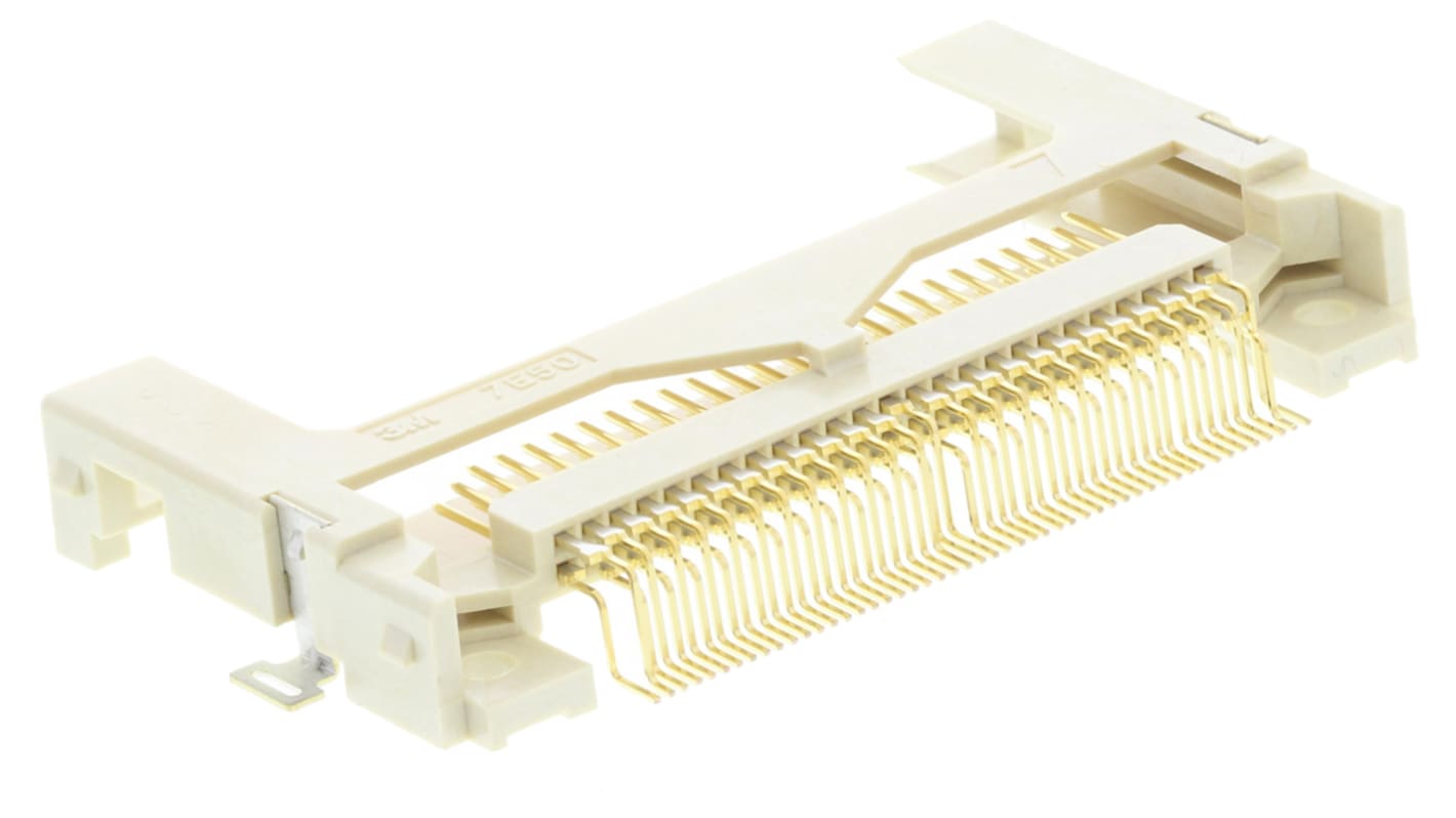 3M 50 Way Right Angle Compact Flash Memory Card Connector With Solder Termination